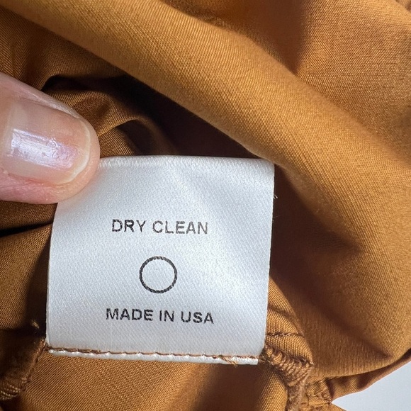 NEW Inclan Studio XS Minimalist Houston Camel London Top Cotton Pockets Modern - Picture 10 of 10